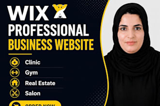 design a responsive wix website for your business