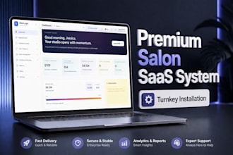 install a premium salon and barbershop booking system