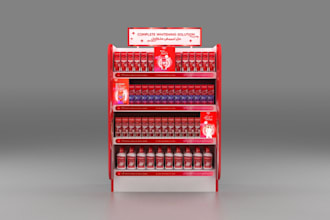 reate posm, retail display and exhibition booth designs
