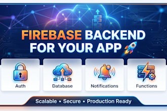 build scalable firebase backend for your mobile app