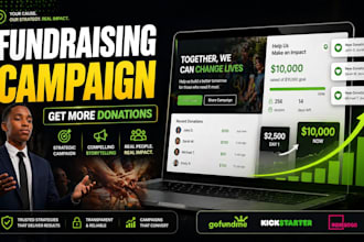 create and optimize your fundraising or crowdfunding campaign