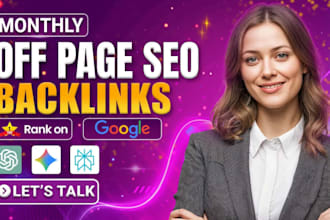 do high quality off page SEO link building backlinks service for google ranking