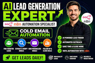 build ai lead generation system with n8n that finds leads automatically