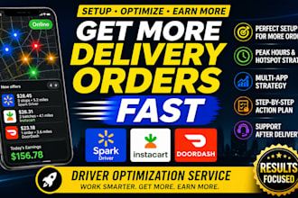 set up and optimize your spark instacart doordash driver account