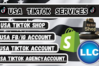 create and setup USA tiktok shop for non USA sellers