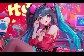 bring your character to life in anime style art