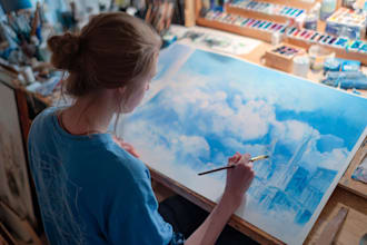 paint watercolor illustration and watercolor art