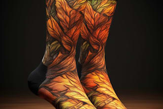 do premium quality socks designs
