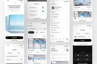 develop property management app, real estate app, house listing app