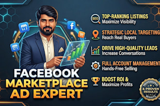 professionally list and manage facebook marketplace ads
