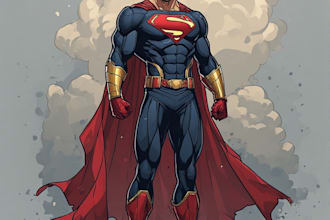 do a superhero character
