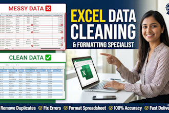 data cleaning and fixing focus