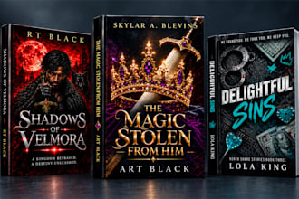 design book cover design, ebook cover design, kdp cover design, book cover