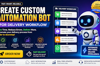 create custom automation bot for delivery workflow