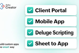 redesign zoho creator app develop zoho client portal zoho creator mobile app