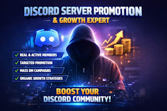 discord server promotion, discord growth, gaming promotion, discord advertising