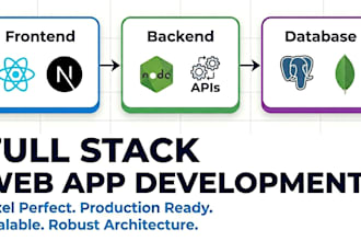 provide end to end full stack web development