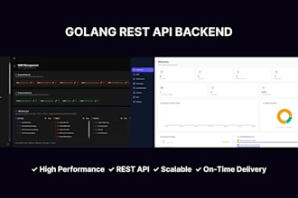 build a high performance rest API backend with golang