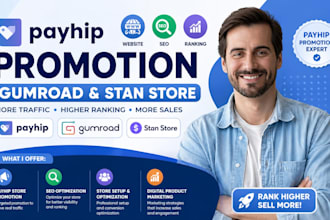 do stanstore marketing payhip promotion gumroad sales funnel and digital product