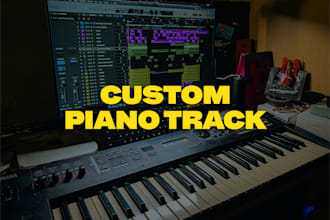 create custom piano backing track for your cover song