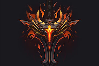 create a fantasy logo