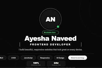 do front end developing and designing