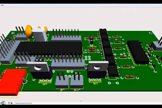 do led pcb design multilayer pcb layout, esp32,stm32 circuit schematic in kicad