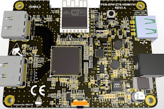do led pcb design multilayer pcb layout, esp32, stm32 circuit schematic in kicad