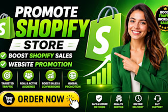 promote shopify store boost shopify sales website promotion