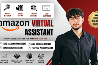 be your amazon fba virtual assistant and consultant