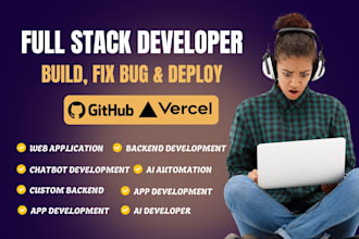 website development full stack developer front end backend developer supabase