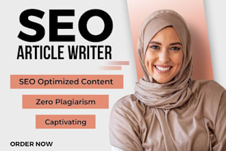 seo article writing to rank on google page 1