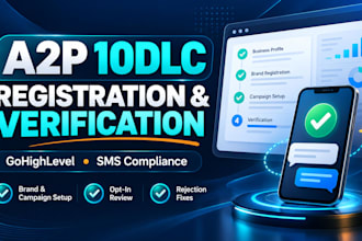 do gohighlevel a2p 10dlc registration a2p verification expert
