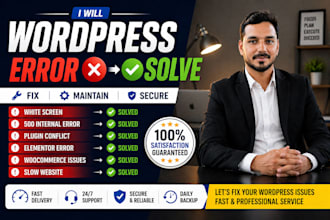 develop wordpress website and wordpress website maintenance