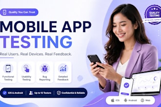 do app testing website testing QA iphone android app testing beta testing