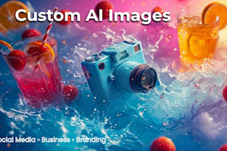 create custom ai generated images for your social media and business