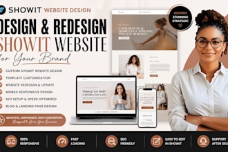 build showit website redesign showit template showit blog website and sales seo
