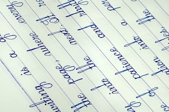 do professional english cursive handwriting and arabic writing