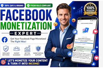 complete facebook page monetization challenge organically