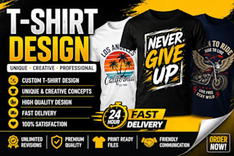 design a clean minimal tshirt graphic with print ready files