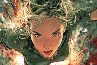 draw comic book illustration with comic book illustrator
