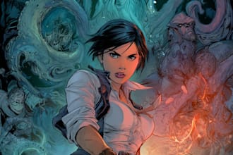 draw comic book cover comic cover art comic cover page
