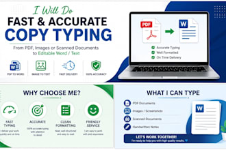 retype PDF or image to word quickly and accurately