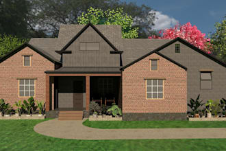 create realistic exterior design in revit or sketchup