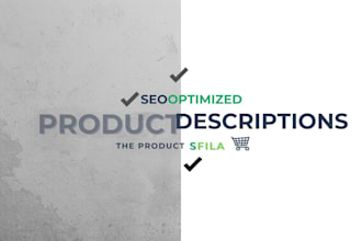 write product descriptions, blog posts or simple texts fast