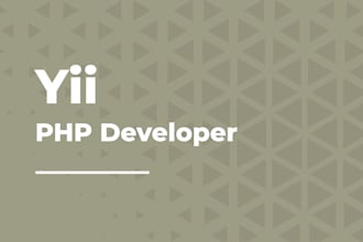 fix, upgrade and customize your yii PHP web application