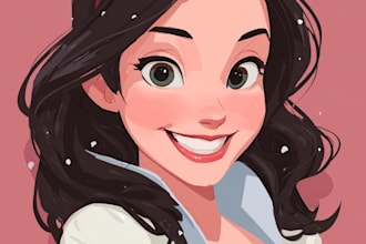 make an cartoon into disney cartoon portrait