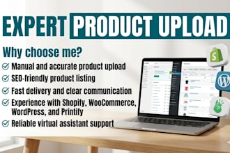 do shopify product listing printify woocommerce upload and wordpress data entry