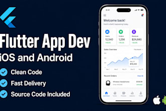 build a flutter app for ios and android