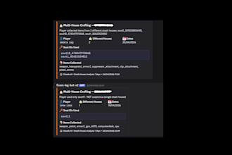 build an ai powered discord bot to analyze game server logs and detect cheaters